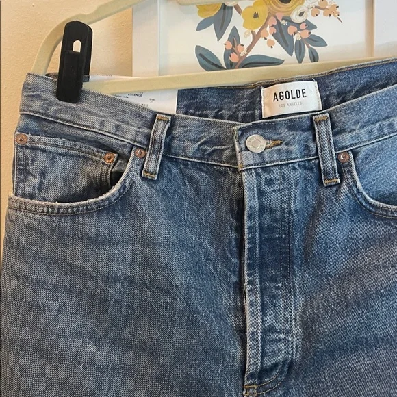 AGOLDE Kelly Jean High Rise Relaxed Straight
